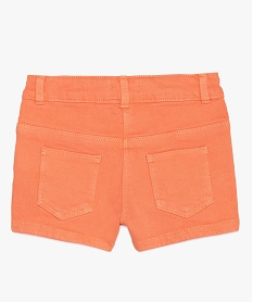 short bebe fille en denim a broderies rougeA547201_3