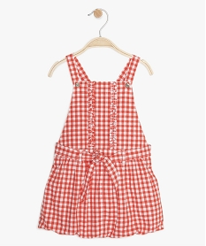 GEMO Robe bébé fille à motif vichy Imprimé