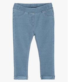 GEMO Jegging à taille réglable bébé fille blanc chine