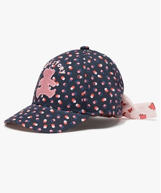 GEMO Casquette bébé fille à pois multicolores - Lulu Castagnette Multicolore