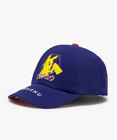 GEMO Casquette garçon imprimée Pikachu - Pokemon Bleu