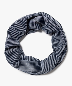 foulard garcon raye snood multiposition imprimeA587101_1