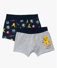 boxer garcon aux motifs pokemon (lot de 2) multicolore pyjamasA604701_1