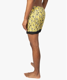 short de bain homme imprime bicolore multicolore maillots de bainA625101_3
