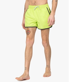 GEMO Short de bain homme vert standard