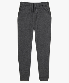 pantalon de pyjama homme uni contenant du coton bio grisA626501_4