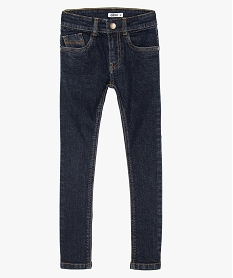 jean coupe skinny extensible 5 poches garcon bleu jeansA662701_1