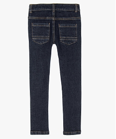 jean coupe skinny extensible 5 poches garcon bleu jeansA662701_2