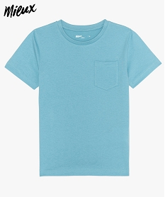 PANTALON LIGHT GREY TEE-SHIRT BLEU OCEAN