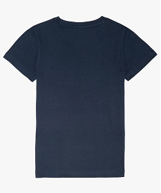 tee-shirt garcon a manches courtes avec motif sonic colore bleuA676101_2
