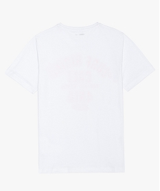 tee-shirt garcon a imprime casual blanc tee-shirtsA692301_2