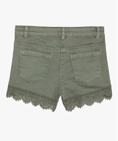 short fille finition crochet vert shortsA698101_2
