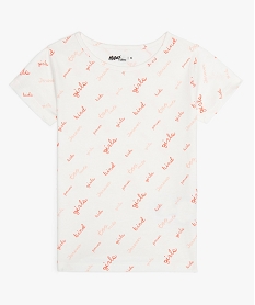 LING.HAUT CIEL TEE-SHIRT ECRU