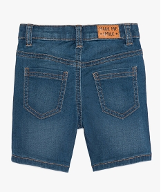 short bebe garcon en jean extensible bleu shortsA742201_3