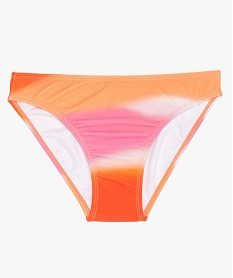 GEMO Bas de maillot de bain fille dégradé de couleurs Multicolore