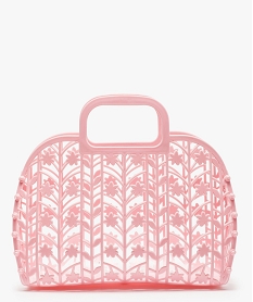 GEMO Panier fille vintage Rose