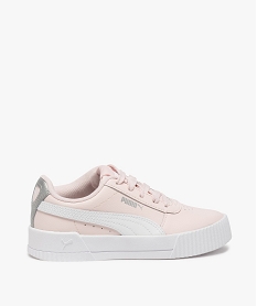 GEMO Baskets fille bicolores à lacets - Puma Rose