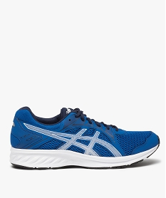 GEMO Baskets homme running dessus mesh - Asics bleu standard