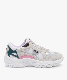 baskets femme multicolores select low - fila blancA867401_1