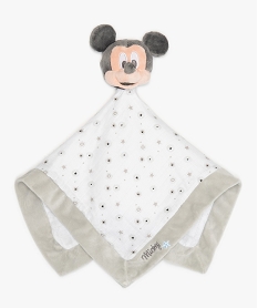 doudou plat a motif avec tete de mickey - disney bleuA869401_1