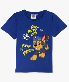 GEMO Tee-shirt garçon avec motif - Pat Patrouille bleu standard