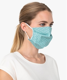 masque barriere adulte en tissu bleuA886701_2