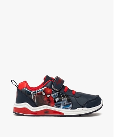 baskets garcon avec semelle clignotante - spiderman bleuA893401_1