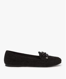 SANDALE NOIR CHAUSSURE PLAT NOIR