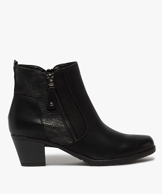 SANS GENRE ECRU BOOTS NOIR