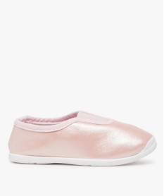 GEMO Rythmiques fille dessus brillant avec élastique central rose standard