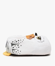 GEMO Chaussons femme fantaisie forme chouette - Harry Potter Blanc