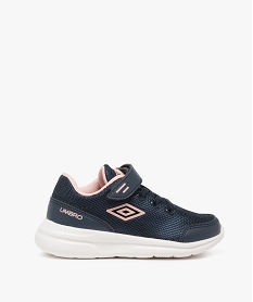 GEMO Baskets fille en mesh à scratch - Umbro Bleu