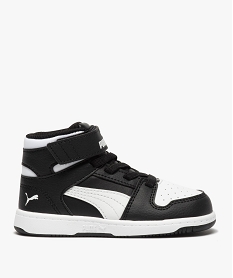 baskets garcon semi-montantes bicolores - puma noir basketsA940101_1