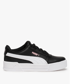 tennis fille bicolores a lacets - puma carina l noirA941601_1