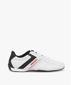 GEMO Tennis homme à fine semelle - Ducati Blanc