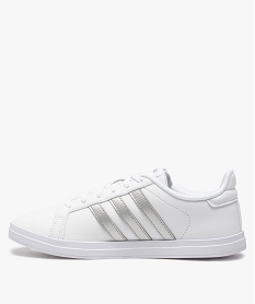 tennis femme a lacets et bandes contrastees - adidas courpoint blancA946901_3