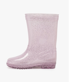 bottes de pluie fille a paillettes - la reine des neiges violet bottes de pluiesA950901_3