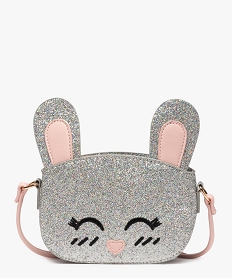 sac fille paillete en forme de lapin grisA953301_1