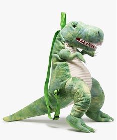 GEMO Sac garçon peluche dinosaure Vert