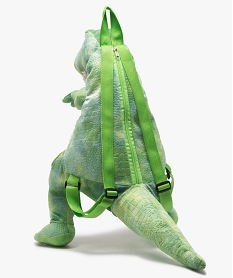 sac garcon peluche dinosaure vert sacs et cartablesA954201_3