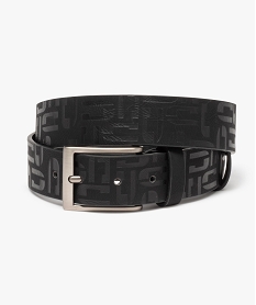 ceinture garcon avec motifs en relief noir standardA954701_1