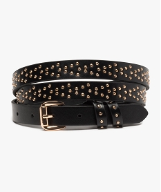 ceinture femme avec clous metalliques et passant fantaisie noir autres accessoiresA965201_1