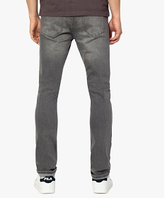 jean homme slim taille haute gris jeans slimA968401_3