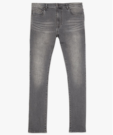 jean homme slim taille haute gris jeans slimA968401_4