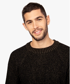 pull homme a col rond contenant du polyester recycle vertA982401_2