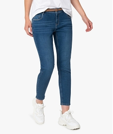 jean femme skinny push-up 78e grisA991801_1