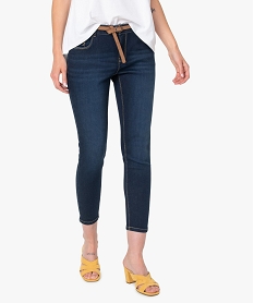 jean femme skinny push-up 78e bleu pantalons jeans et leggingsA991901_1