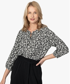 PULL ROUGE BLOUSE AOP FLEURS