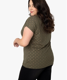 tee-shirt femme grande taille a manches courtes a motifs imprimeB026201_3