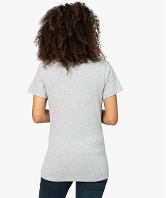 tee-shirt de grossesse imprime grisB029901_3